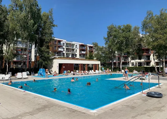 Seaside Polanki Apartments - Summer Outdoor Swimming Pool, Saunas, Two Playgrounds For Children, Gym, Individual Garage Included In The Price, Street Klonowa 17D